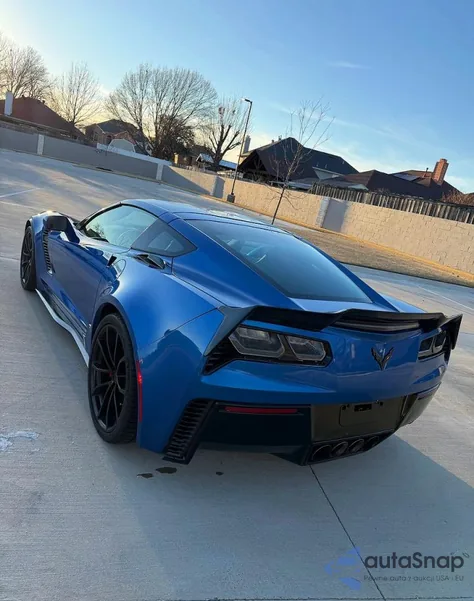 2019 Chevrolet Corvette Z06 2Lz z USA, uszkodzony, nr VIN 1G1YS2D60K5605674